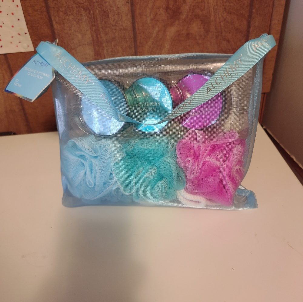 BRAND NEW!!! ALCHEMY LIVING EXFOLIATE & HYDRATE COLLECTION.